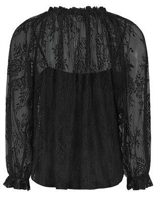 SRLaurel Bluse - Black